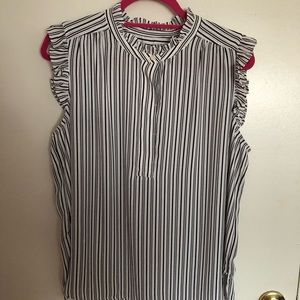 Loft Sleeveless Blouse NWT